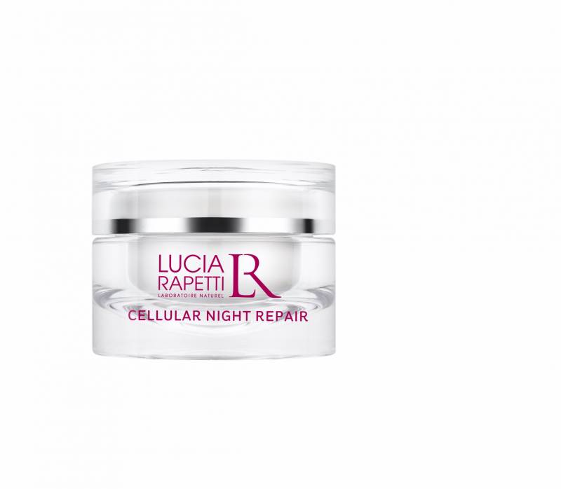 Crème anti âge LUCIA RAPETTI CELLULAR NIGHT REPAIR pour combler les rides à base de collagène