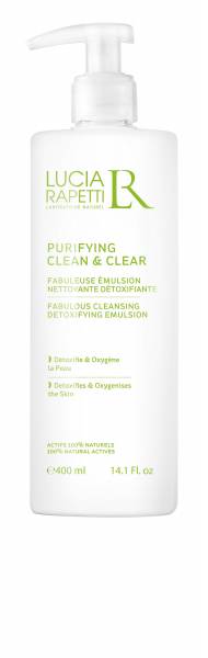 Emulsion nettoyante détoxifiante LUCIA RAPETTI PURIFYING CLEAN / CLEAR