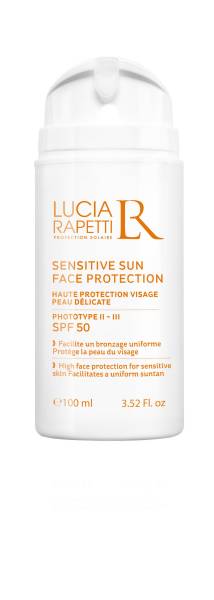 Soin protection solaire LUCIA RAPETTI SENSITIVE SUN FACE PROTECTION
