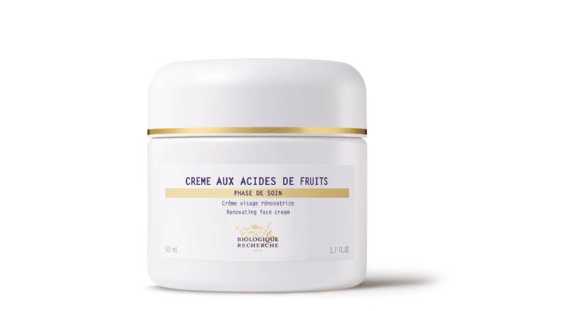 Crème visage rénovatrice Biologique Recherche aux acides de fruits pour peaux ternes, Strasbourg 67